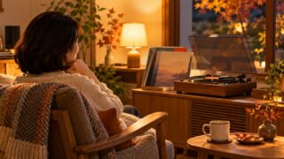 思い出の曲を聴いてみませんか？音楽で楽しむ秋のおうち時間